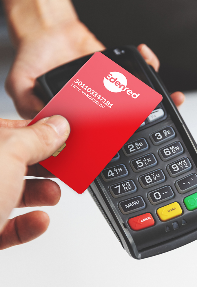 U valt extra goed op bij de 1,5 miljoen Edenred-gebruikers.