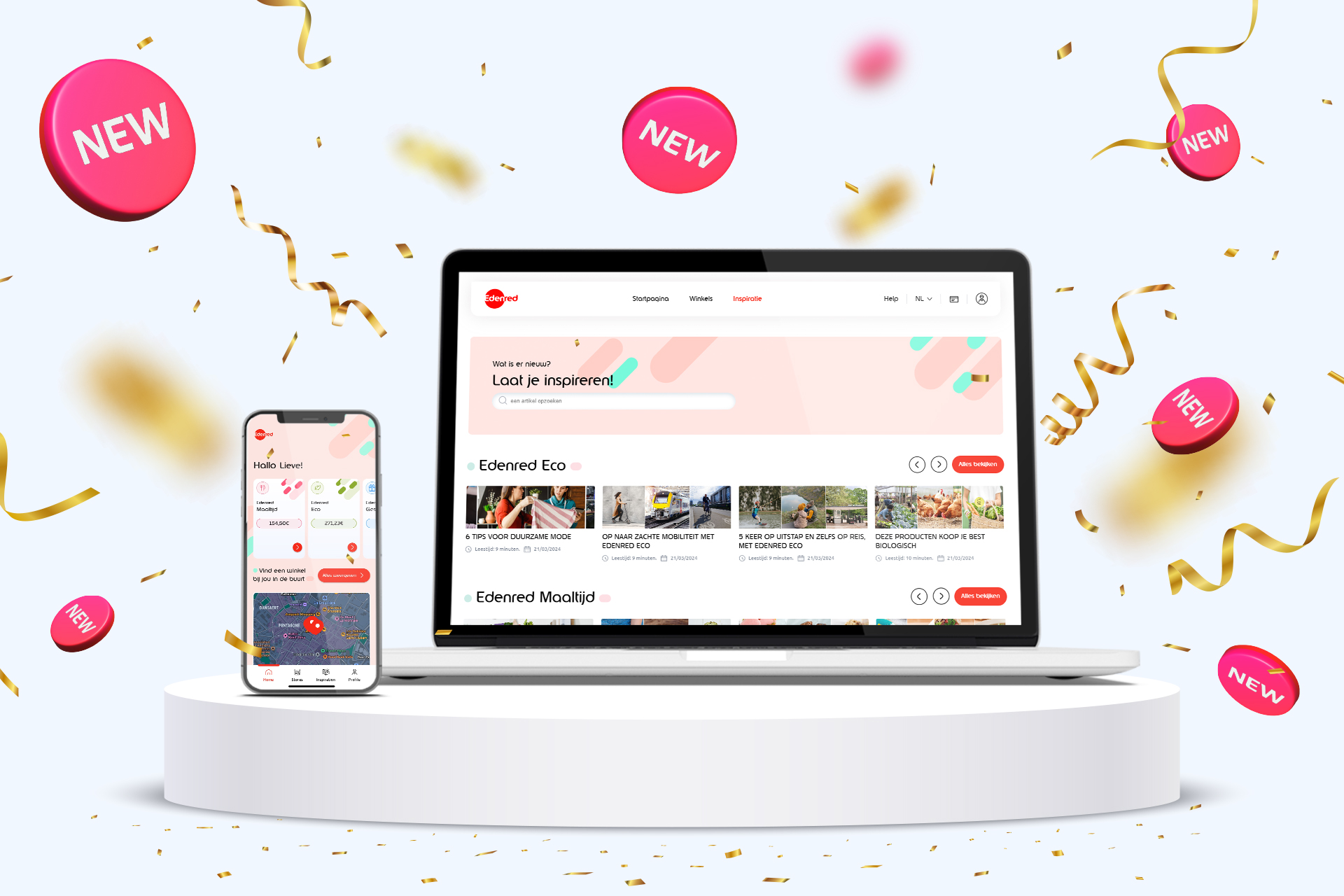 MyEdenred op computer of via mobiele app op smartphone