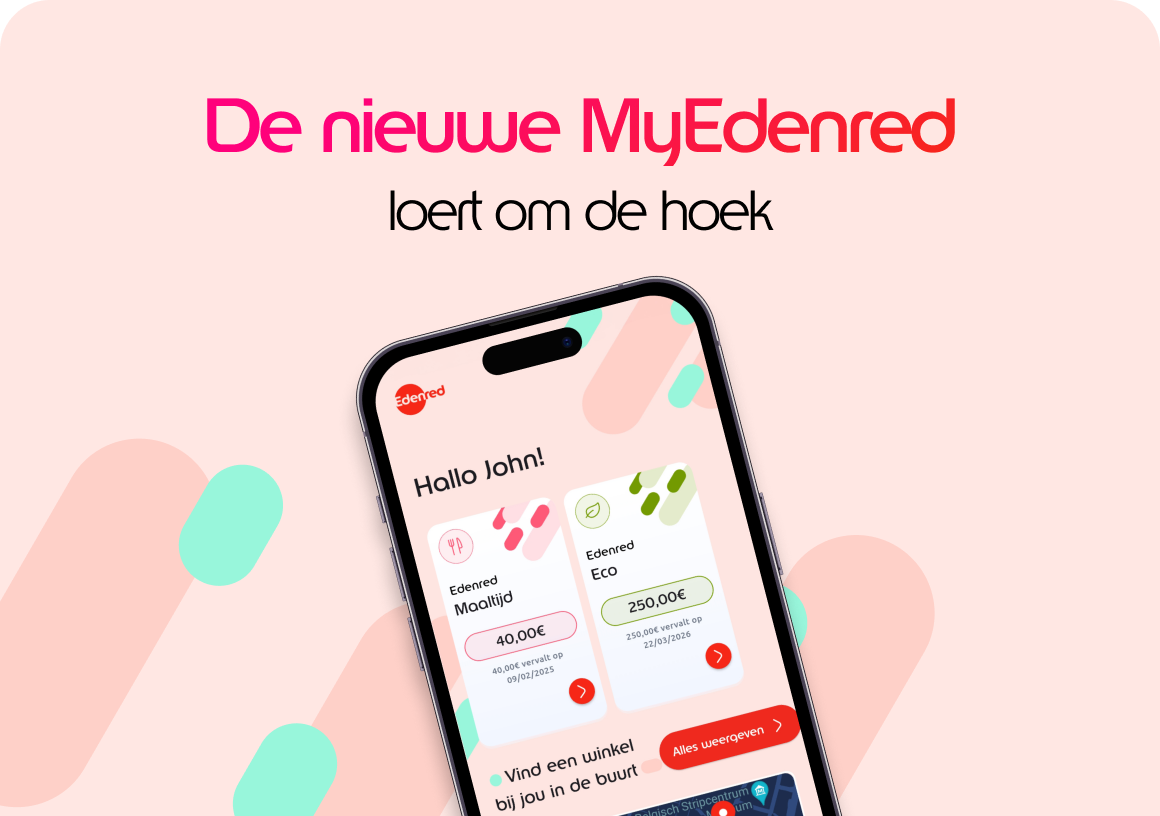 Smartphone mobiele app MyEdenred