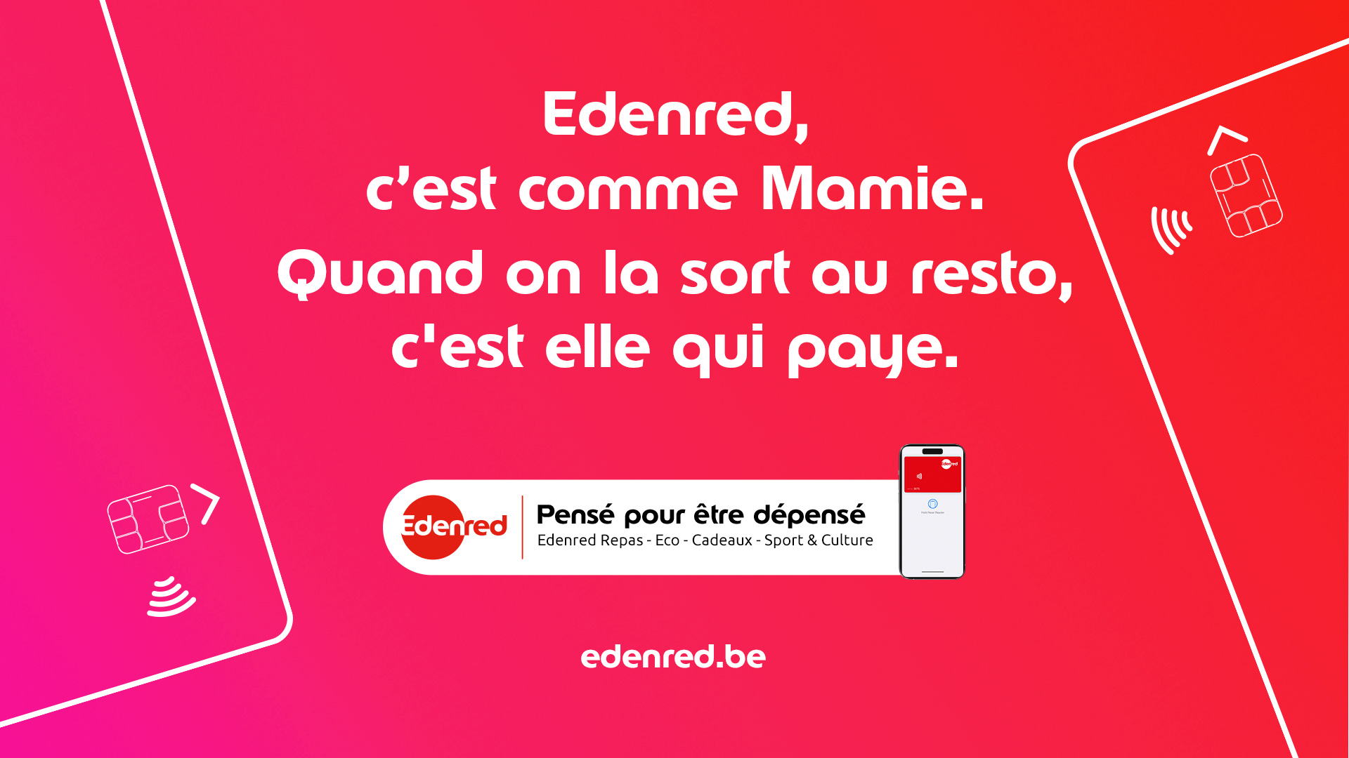 Edenred lance : pensé pour être dépensé