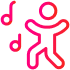 Edenred Sport & Cultuur - feestje muziek dans