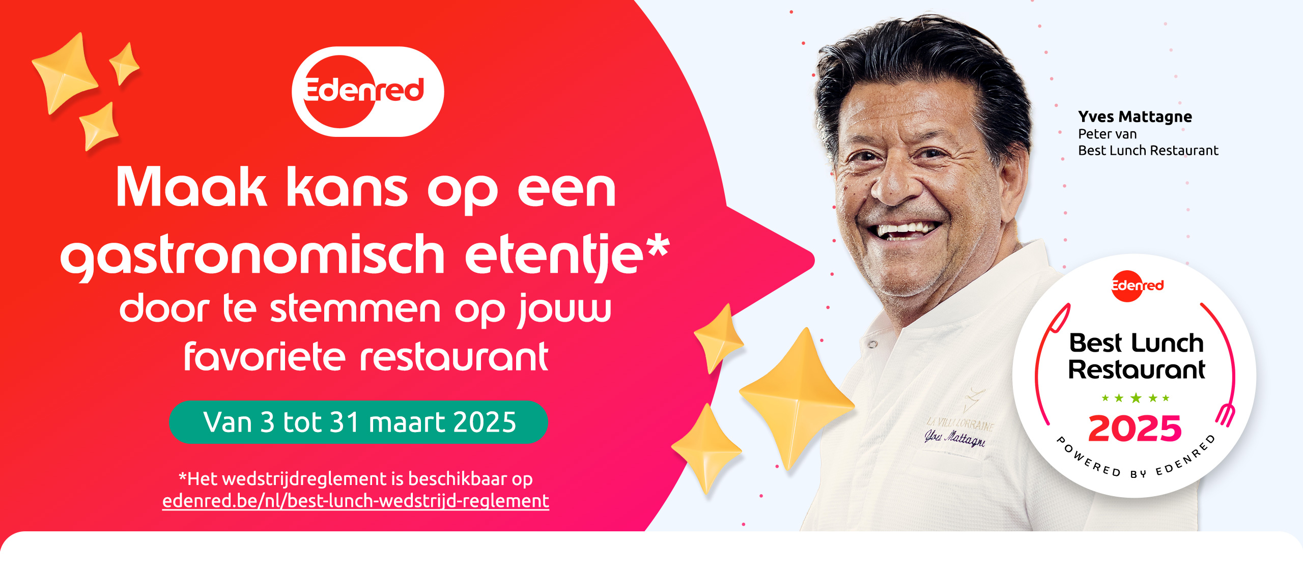 Best lunch restaurant belgie yves mattagne