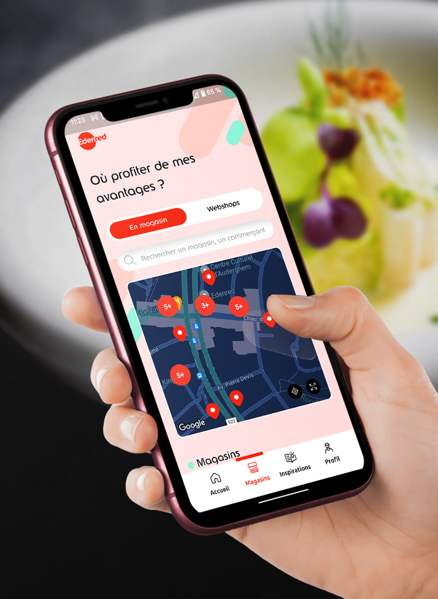 L’application MyEdenred, c’est la solution pour gérer le budget de vos chèques électroniques quand vous le voulez et où que vous soyez !