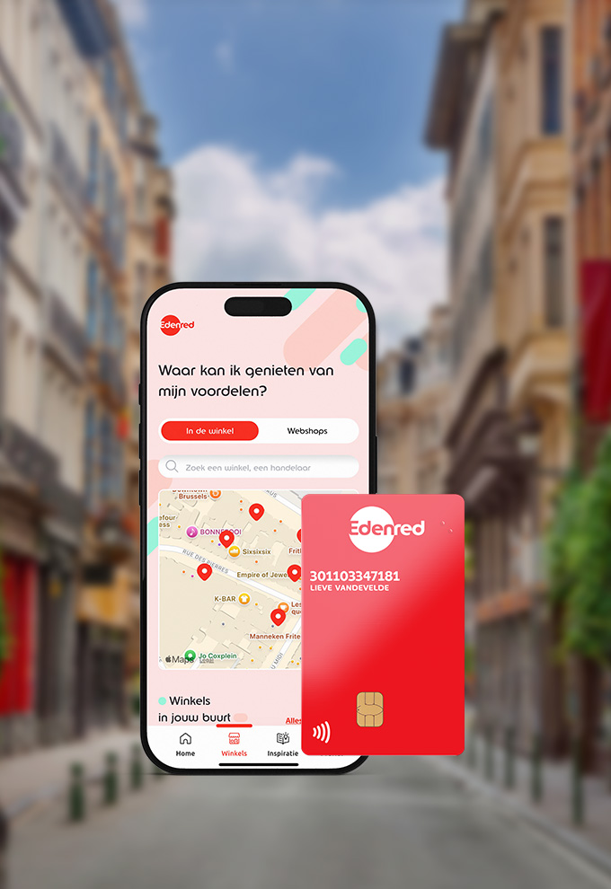 De producten die we aanbieden zijn duurzaam, hebben een ecologisch label en zijn gemaakt van gerecycleerde materialen. De bedoeling is dan ook dat ze onze koolstofvoetafdruk verkleinen. Dankzij Edenred Ecoshop was het nog nooit zo gemakkelijk om je Edenred Eco te gebruiken. Het enige wat je moet doen? Een geschikt product vinden, het bestellen en je Edenred Eco gebruiken. Gemakkelijk, snel en 100% veilig!