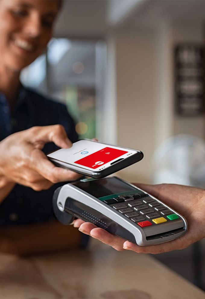 Terminal de paiement Sans contact sur toutes les cartes Edenred Avec ou sans code PIN, au choix de votre client Au moyen de la carte ou du smartphone Paiement mobile Google PayTM et Apple Pay sur votre terminal