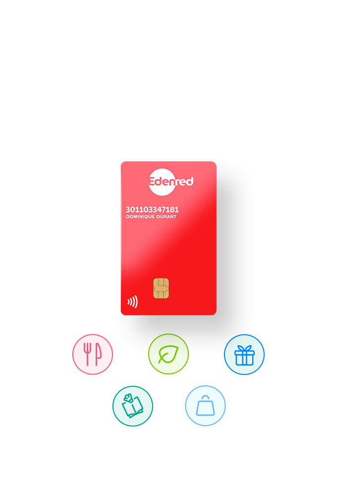 Toutes vos solutions Edenred sur une seule carte
