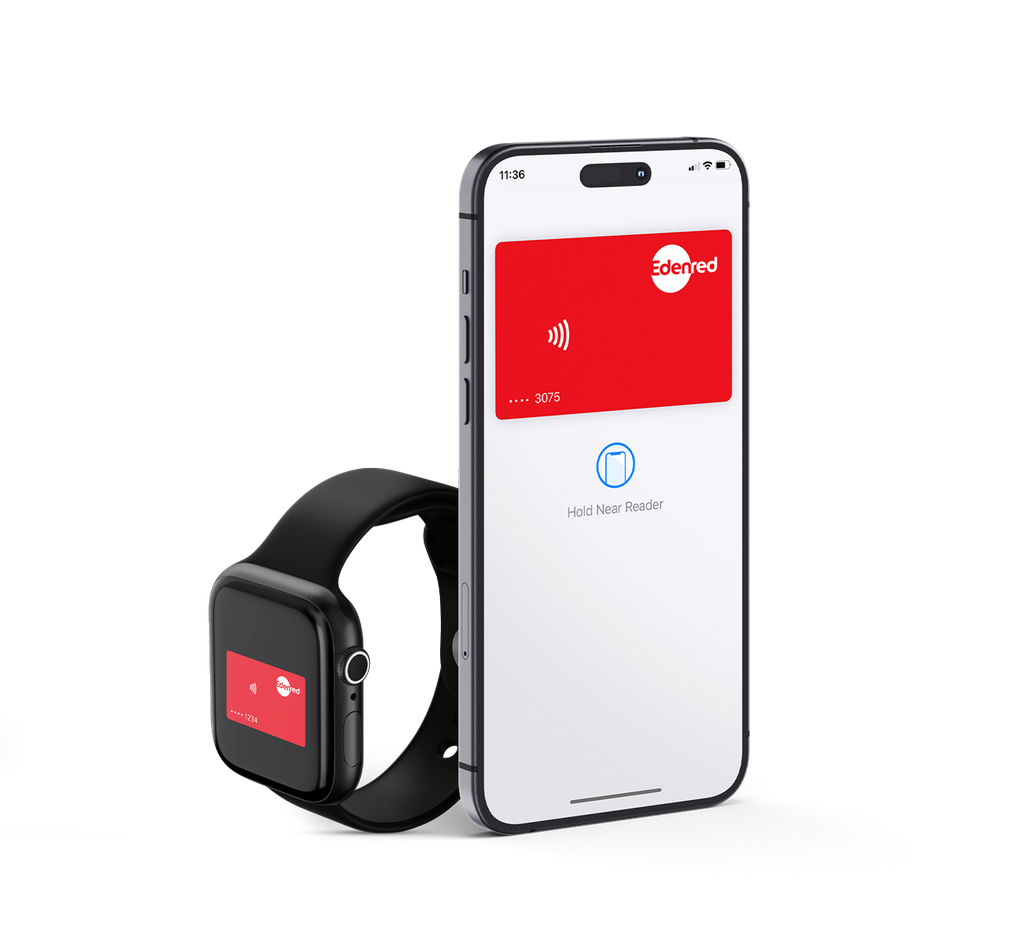Mobiel betalen met Edenred via smartphone en smartwatch