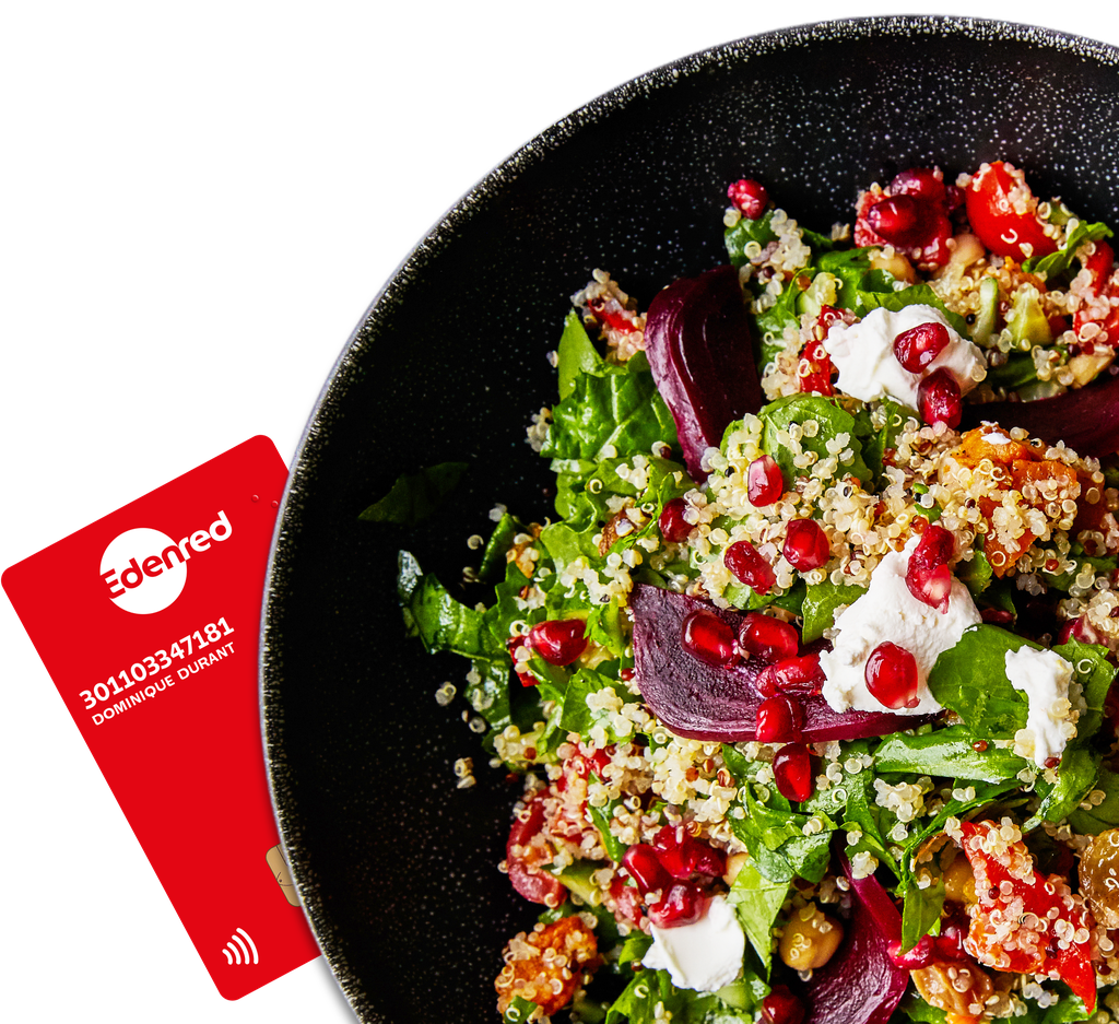Offre spéciale PME* : c’est le moment de commander Edenred Repas ! » Si tu veux faire retravailler Vos frais* à 0€ »