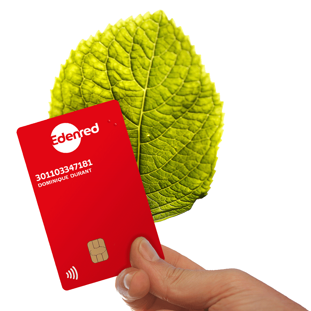 Avec Edenred Eco, offrez des éco-chèques, l'avantage extralégal qui permet à vos employés de consommer durable.