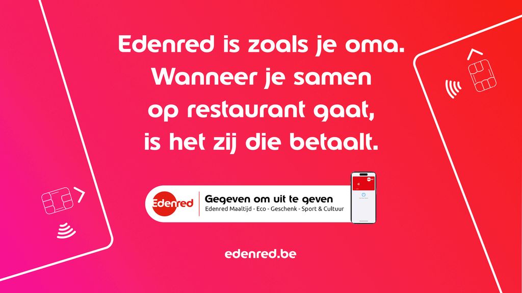 Edenred lanceert: gegeven om uit te geven.